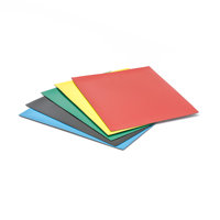 Feuilles magnétiques industrielles en ferrite PVC PET super résistantes et colorées, souples, flexibles, plates, en caoutchouc, découpables, pliables, personnalisables, vente en gros