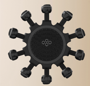 Masseur de relaxation du cuir chevelu CYANMED à dix griffes, vibrations multidimensionnelles intelligentes, alimentation USB, bouton de réglage à 4 niveaux - Product Image 5