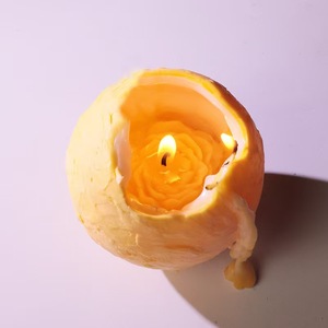 Mới làm bằng tay sáng tạo hình cầu xoay xoắn ốc hương liệu nến thư giãn chữa bệnh Xoắn Ốc lõi nến Quả cầu tuyết cạnh tan chảy - Product Image 5