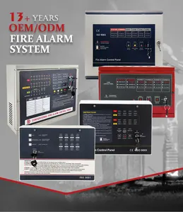 Notifikasi Alarm kebakaran Panel pengendali Alarm-kontrol kebakaran-Panel pengendali Alarm kebakaran Panel 1/2 zona