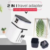 Adaptateur de voyage universel dans le monde entier avec adaptateurs de prise multiple pour voyage mondial et chargeur de voyage universel Usb personnalisé Usb 5V
