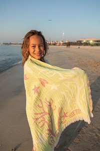 Vestido de Algodón para Niñas, Agradable al Tacto, Ofrece Comodidad Veraniega, Interés Visual Decorativo y una Sensación Ligera - Product Image 2