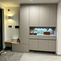 Meuble à chaussures moderne en bois avec banc, tiroir et étagère ouverte – Rangement pratique pour couloir et entrée