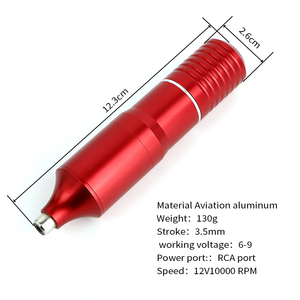 Máquina de Tatuaje Rotativa Eléctrica de Bajo Ruido, Tipo Pluma, con Batería, Pistola de Tatuaje PMU para Artistas del Arte Corporal - Product Image 3