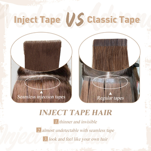 Extensions de cheveux humains vierges Remy de qualité supérieure, double épaisseur, invisibles, à bandes adhésives, lisses, cheveux chinois, qualité supérieure, durables, fabriquées en usine OEM - Product Image 4