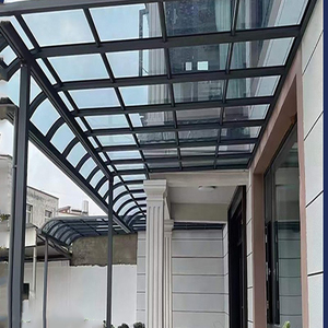 <span class=keywords><strong>Auvent</strong></span> de balcon <span class=keywords><strong>extérieur</strong></span>, toit en polycarbonate résistant aux UV - Product Image 3