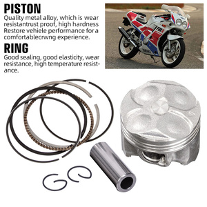 Kit de Pistón y Anillos para Motor de Motocicleta de <span class=keywords><strong>250</strong></span> CC, 0.25~50 DIA, 48.25 mm, 48.5 mm, para YAMAHA FZR250RR FZR250 <span class=keywords><strong>FZR</strong></span> <span class=keywords><strong>250</strong></span> RR - Product Image 4