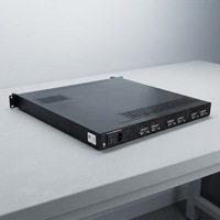 Encodeur-modulateur avec entrée tuner DVB-C pour la re-multiplexation et la conversion de MPEG-2 CVBS en DVB-C