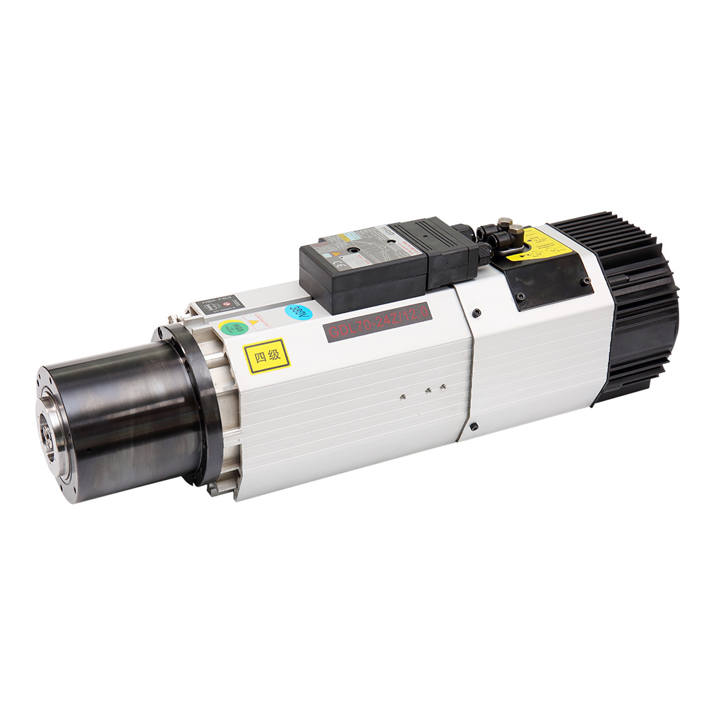GDL70-24Z/12 12KW HSK F63 Air-Cooled 5-Axis Motorized Spindle for
