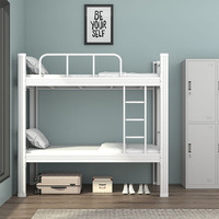 Cadre de lit double en métal blanc design classique Nouveau design noir futon mental en fer superposé cadre de lit double conçoit lit en métal