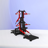 Machine de musculation professionnelle à charge de plaques pour exercices de levée latérale