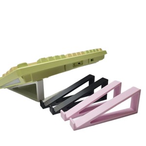 Support de clavier réglable en plastique, support de bureau pour améliorer la hauteur de la saisie au clavier, conception antidérapante - Product Image 2