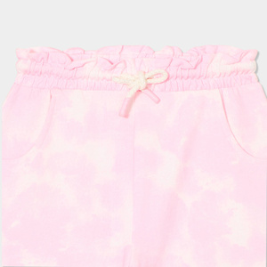 กางเกงขาสั้นจ็อกเกอร์สีม่วงไลแลคทรงสกินนี่ ผ้าคอตตอนผสมโพลีเอสเตอร์ ระบายอากาศได้ดี สำหรับเด็กผู้หญิง ทรงหลวมสบาย มีกระเป๋าข้าง เอวยืดหยุ่น ใส่สบาย เหมาะสำหรับการออกกำลังกาย - Product Image 4