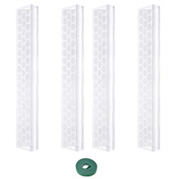 Bâton modulaire en plastique pour plantes Monstera Bâtons pour plantes grimpantes Support pour plantes d'intérieur Ensemble de poteaux pour mousse de sphaigne