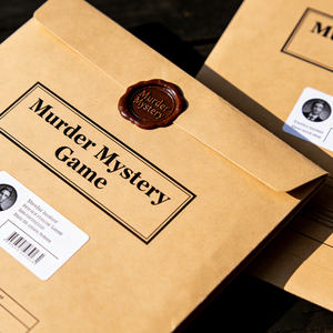 Juego de Mesa de Investigación de Archivos de Casos Sin Resolver con Diseño Personalizado e Impresión a Todo Color, Juego de Misterio de Asesinato para Adultos - Product Image 3