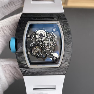 Reloj de Pulsera Mecánico Automático Esqueletizado de Lujo con Caja de Fibra de Carbono Azul, Luminoso e Impermeable, Nuevo Modelo 2026, Superventas - Product Image 3
