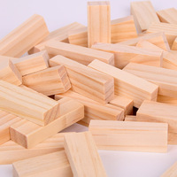 Jouet de construction éducatif en bois avec logo personnalisé, tour d'équilibre à empiler, pour les enfants de 2 ans et plus, fabriqué au Zhejiang