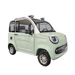 Vehículo eléctrico de cuatro ruedas BRT - un coche familiar cerrado de tamaño pequeño para transportar estudiantes, un sedán para adultos de baja velocidad - Product Image 4