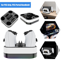 USB Typ-C RGB-Licht P5 Kabellose Schnell-Dual-Controller-Ladestation für PlayStation5 DualSense PS5 PS Portal Konsole