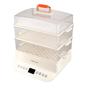 Rongshida Electric Steamer 26L Three Layer Large Capacity Household Multifunctional Steam Cooker Breakfast Maker - Product Image 3