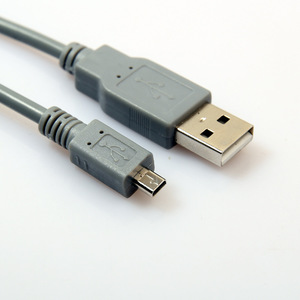 Grey <span class=keywords><strong>Mini</strong></span> 8-pin USB máy ảnh kỹ thuật số Cáp dữ liệu cho Sony cho Nikon Olympus trong kho - Product Image 6