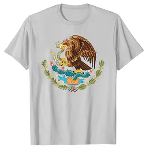 Día Mexicano México camisetas verano estilo gráfico algodón Streetwear manga corta Drop Shipping hombres camiseta diseño personalizado ropa