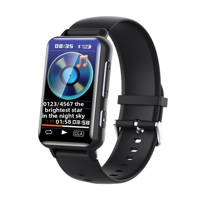 New S18 HD Noise-Cancelling Watch-Style Voice Recorder Smart Voice Control ABS Material USB 2.0 for Business Meetings Study