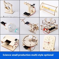 Pequeño juego de juguetes de Ingeniería de Ciencia DIY Musical para estudiantes de escuela primaria tecnología invención artesanías educativas