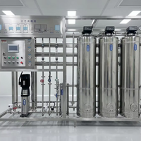 Usine de traitement d'eau mobile conteneurisée par osmose inverse, système de dessalement prêt à l'emploi pour chantier de construction isolé