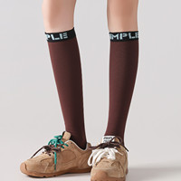 Chaussettes de compression sans couture pour cheville, rayées, pour enfants, professionnelles, pour la course, le sport, le cyclisme, le fitness, le tennis, la corde à sauter (ODM)