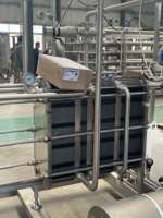 Système de pasteurisation automatique Qingji Medium 2000L/H pour jaune et blanc d'œuf liquides, haute efficacité énergétique, hygiénique, en acier inoxydable
