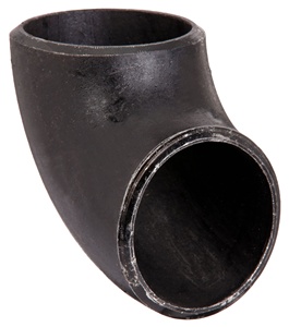 Codo de Acero al Carbono Soldado de 1/2 Pulgada SCH40, Conexión de Tubería de 90 Grados para Sistemas de Tuberías Industriales de Petróleo, Gas y Vapor - Product Image 1