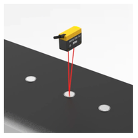 La fonction BGS peut détecter les capteurs optiques métalliques hautement réfléchissants noirs translucides Capteur photoélectrique