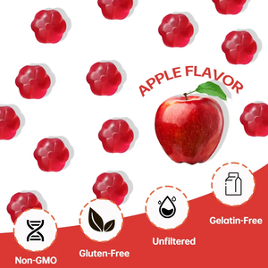 Biocaro OEM Nueva Llegada Diet Gummies Desintoxicación Vinagre de sidra de manzana Flat Tummy Gummies - Product Image 3