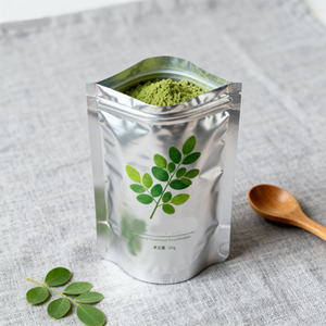 Poudre de feuilles de Moringa biologique certifiée, de qualité alimentaire, personnalisable et adaptée à divers usages - Product Image 2