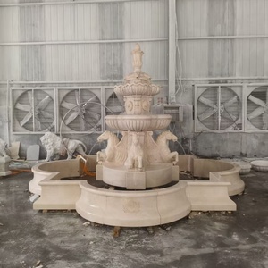 Grande fontaine en marbre blanc avec tête <span class=keywords><strong>de</strong></span> <span class=keywords><strong>lion</strong></span>, fontaine en pierre <span class=keywords><strong>de</strong></span> marbre blanc avec statue <span class=keywords><strong>de</strong></span> <span class=keywords><strong>lion</strong></span> - Product Image 3