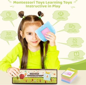 224 צעצוע חינוכי מראה מילים מדבר פלאש כרטיסי זיכרון פלסטיק מכונת קריאה - Product Image 5