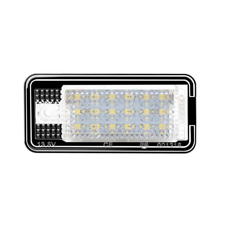 Schlussverkauf Nummernschildlicht Autoersatzteile led-Nummernschildlampe für AUDl A3 S3 A4 S4 A6 C6 A8 S8 Q7