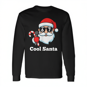 Fantastica maglietta natalizia a maniche lunghe di Santa 67 - Product Image 2