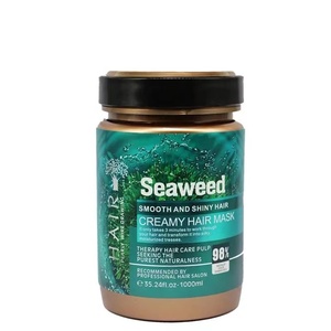 Salon saç maskesi premium saç bakım tedavisi onarım kuru hasarlı saç pürüzsüz nemlendirici yosun kremi - Product Image 6