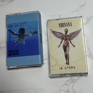 ชุดเทปคาสเซ็ท nirvan, nevermind + <span class=keywords><strong>in</strong></span> <span class=keywords><strong>utero</strong></span>, อัลบั้มสตูดิโอ Grunge - Product Image 5