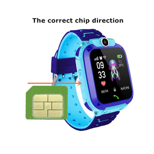 Q12 trẻ em SmartWatch không thấm nước <span class=keywords><strong>IP67</strong></span> phim hoạt hình kỹ thuật số đồng hồ vuông với SOS điện thoại & thẻ Sim món quà hoàn hảo cho trẻ em - Product Image 3