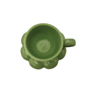 Tasses de restaurant personnalisées avec logo imprimé, design moderne, pour café, thé, cappuccino, yaourt, soucoupes, tasses vierges pour sublimation - Product Image 4