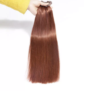 Jasmine Beauty Professional Nano Tip European Hair Extensions 100% Virgin Remy virgin Human Hair Nano Ring Double Drawn - Product Image 1