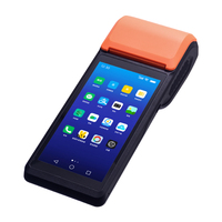 Imprimante thermique mobile Q6 pour reçus, système de point de vente pour taxi, paiement sans espèces pour chauffeur, impression de tickets de tarif, appareil de point de vente Android