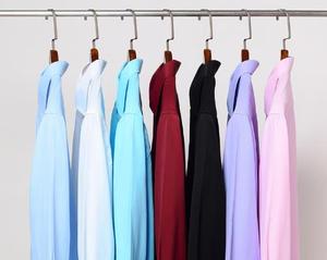 2025 <span class=keywords><strong>camisa</strong></span> de manga larga <span class=keywords><strong>para</strong></span> hombre, vestido informal de Color sólido, diseño de ajuste rutinario, camisas sociales de negocios <span class=keywords><strong>para</strong></span> hombre, <span class=keywords><strong>traje</strong></span> inferior, camisas - Product Image 5