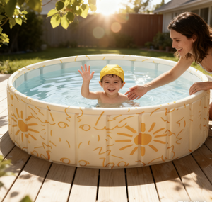 <span class=keywords><strong>Bañera</strong></span> <span class=keywords><strong>Plegable</strong></span> de PVC Ecológica Yangchen para Bebés y Niños, Diseño Redondo Moderno y Duradero, Portátil, Sin Tapa - Product Image 2