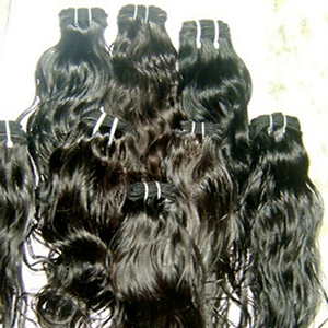 Venta caliente sin procesar virgen indio Remy natural tejido de cabello crudo. No se desprende y enreda el cabello. Cabello perfecto de alta calidad - Product Image 1