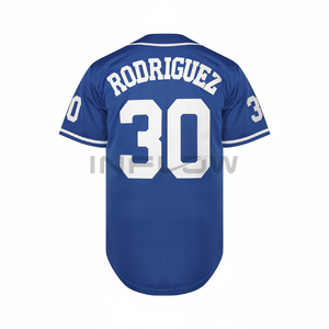 Equipo juvenil Patrón Sublimación 100% Poliéster Ropa de béisbol Diseño personalizado Softball y béisbol Jersey Uniformes Conjuntos - Product Image 1