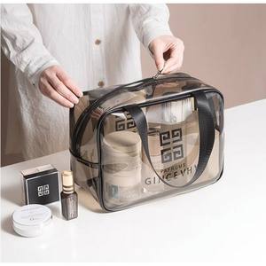 Hot Sale Travel Portable and Waterproof Carry Transparent Cosmetic Bag - Product Image 3